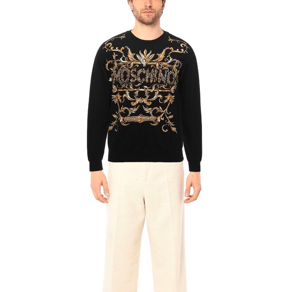 Moschino Sweater knitted Logo - Picture 2 of 9